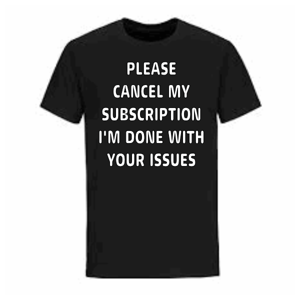 cancel subscription